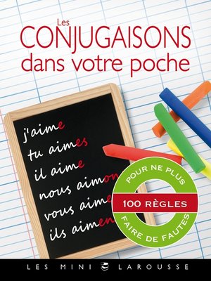 cover image of Les conjugaisons dans votre poche